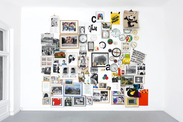 Detailaufnahme von Wohnzimmerwand, 2014